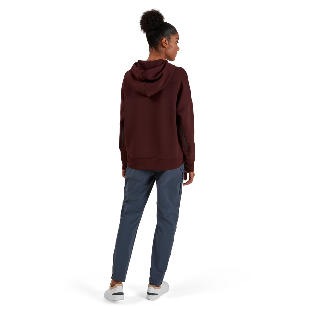 On Running Women's Hoodie - Mulberry Tops 3 On Running Women's Hoodie - Mulberry Tops