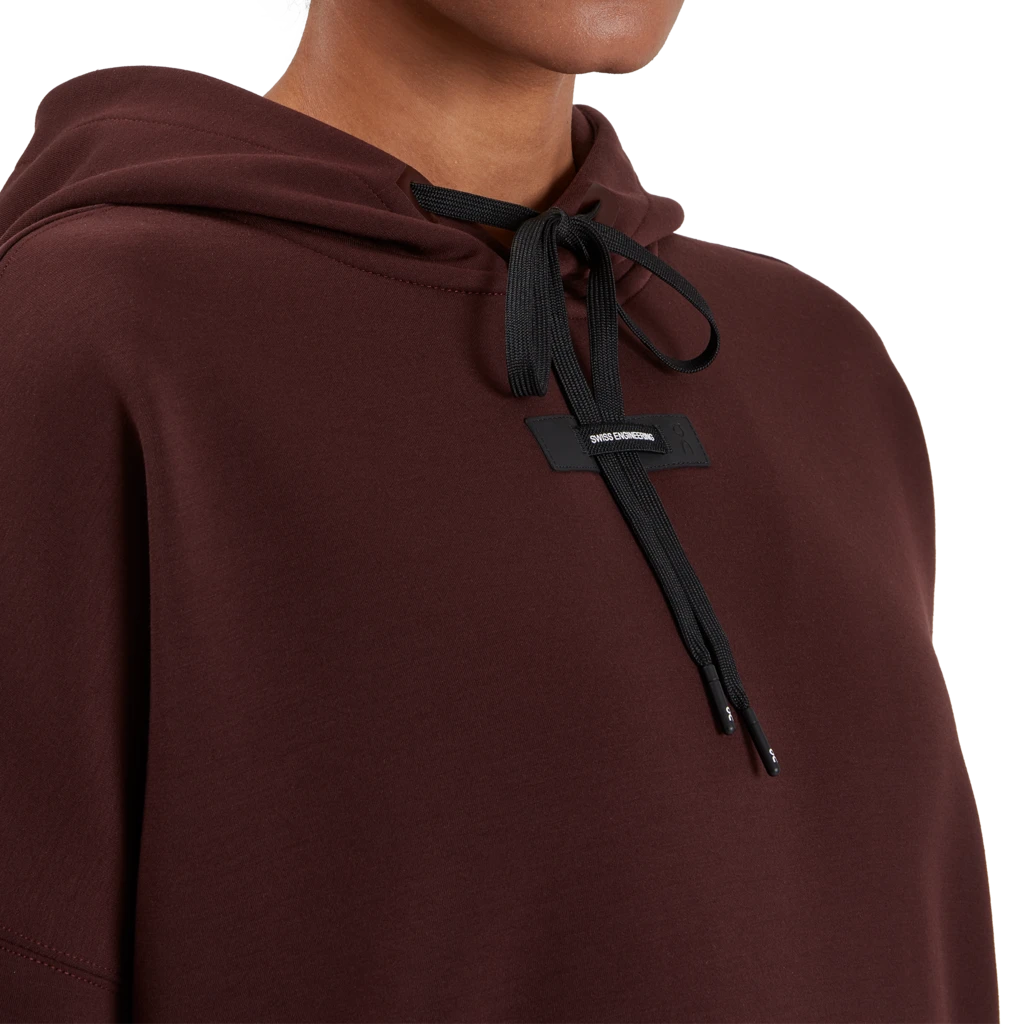 On Running Women's Hoodie - Mulberry Tops 4 On Running Women's Hoodie - Mulberry Tops