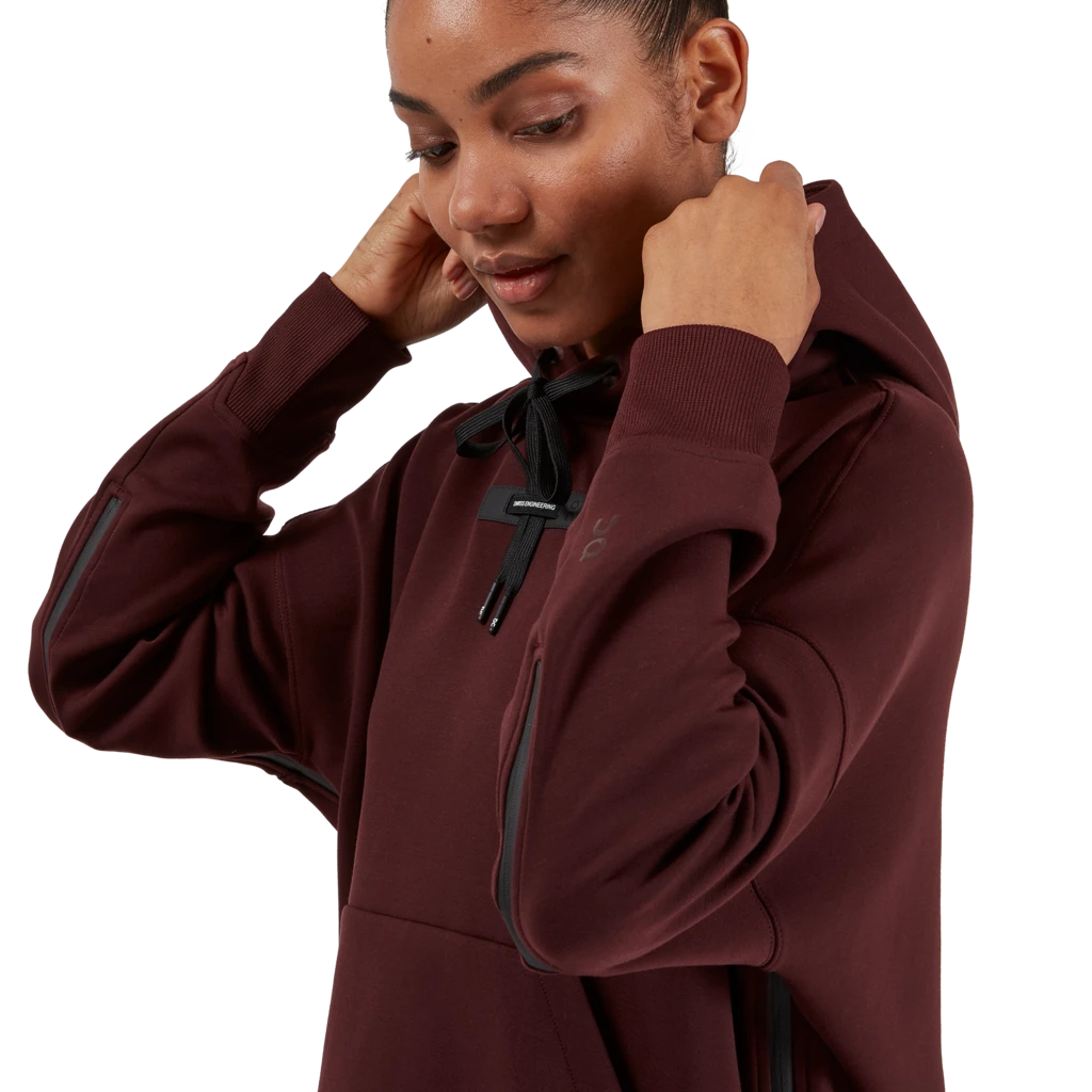 On Running Women's Hoodie - Mulberry Tops 5 On Running Women's Hoodie - Mulberry Tops