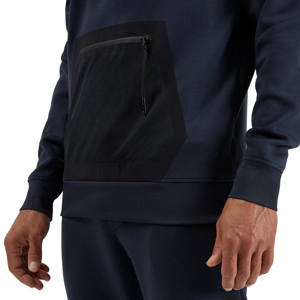 On Running Men's Hoodie - Navy 5 On Running Men's Hoodie - Navy