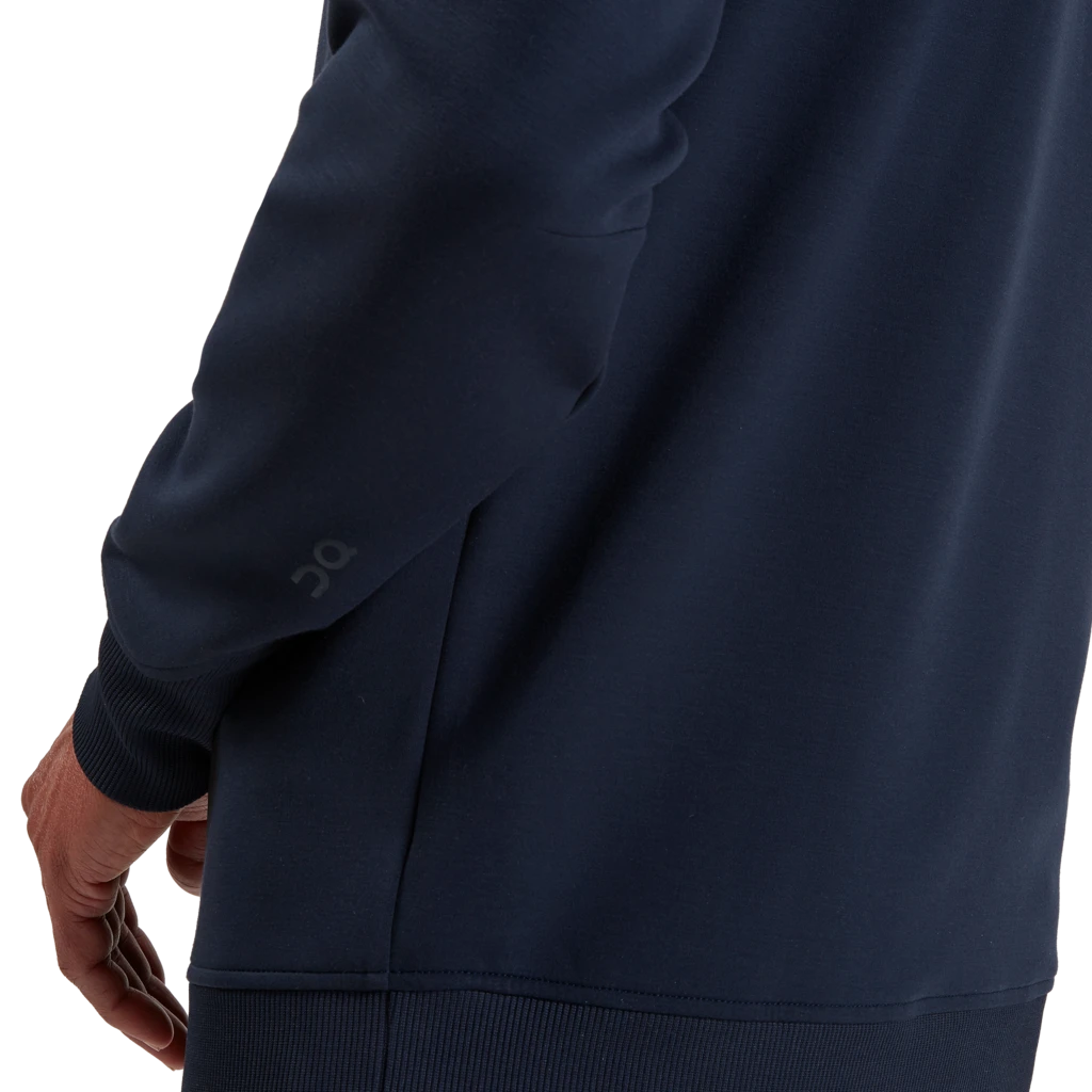 On Running Men's Hoodie - Navy 6 On Running Men's Hoodie - Navy