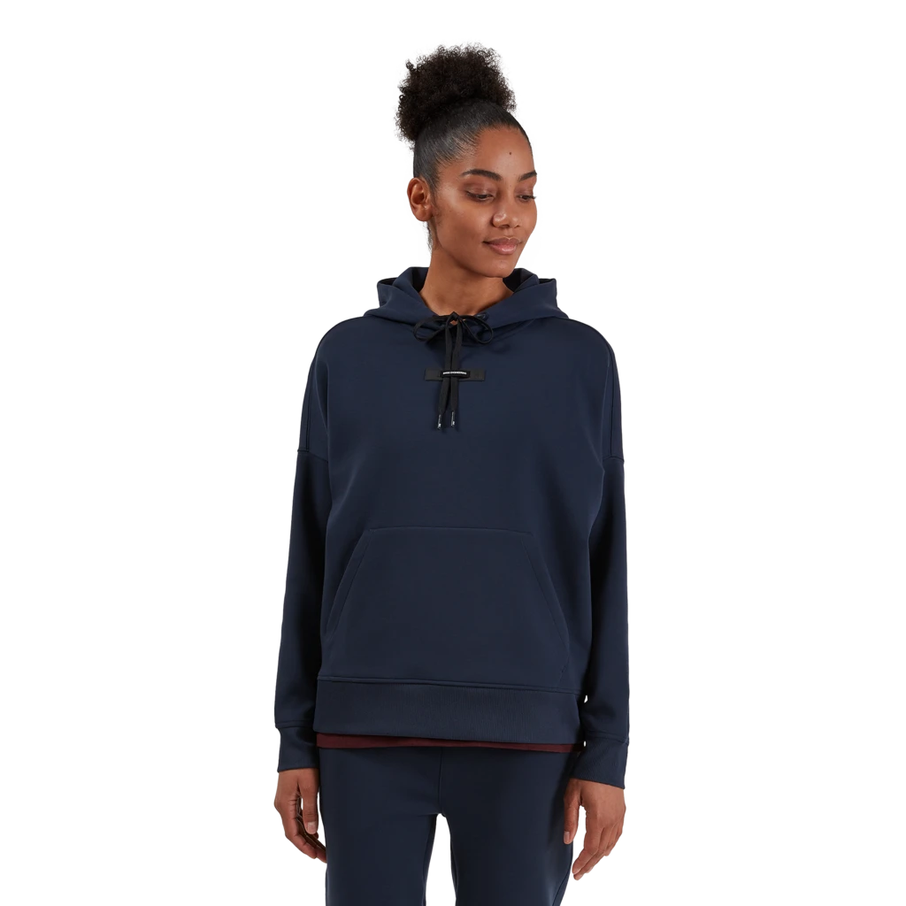 On Running Tops Women's Hoodie - Navy 1 On Running Tops Women's Hoodie - Navy