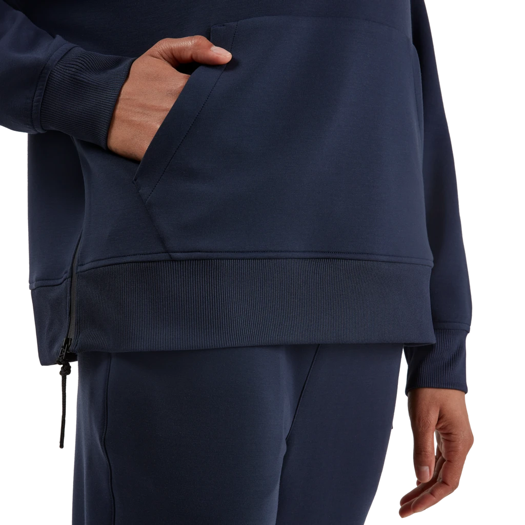 On Running Tops Women's Hoodie - Navy 7 On Running Tops Women's Hoodie - Navy