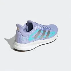 Adidas Women's SolarGlide 4 ST Running Shoes - Violet Tone/Silver Metallic/Orange Tint - Regular (B) 12 Adidas Women's SolarGlide 4 ST Running Shoes - Violet Tone/Silver Metallic/Orange Tint - Regular (B)