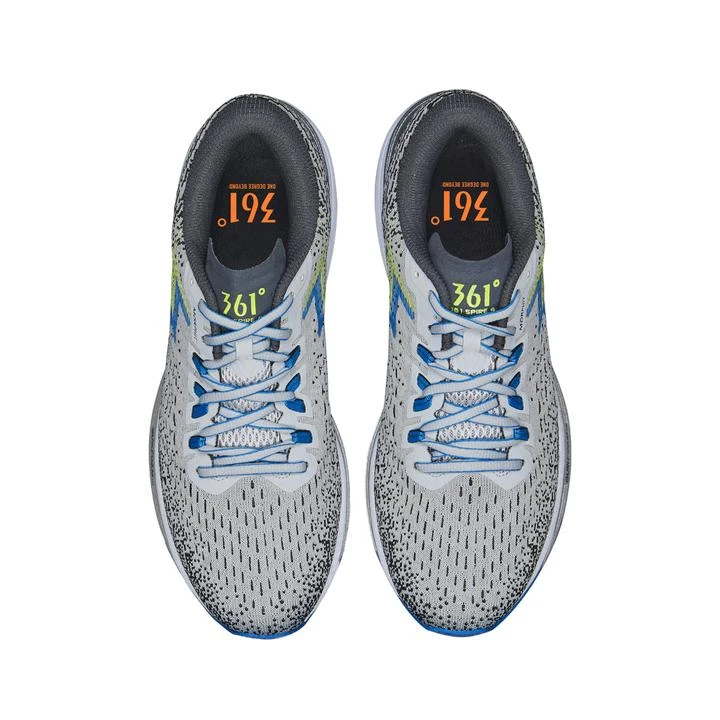 361 Shoes Men's Spire 4 Running Shoe - Microchip/Ebony - Wide (2E) 4 361 Shoes Men's Spire 4 Running Shoe - Microchip/Ebony - Wide (2E)