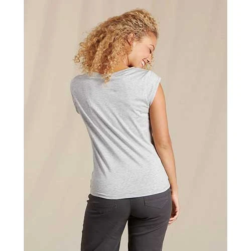 Toad And Co Tops Women's Anza Short Sleeve Shirt - Heather Grey 2 Toad And Co Tops Women's Anza Short Sleeve Shirt - Heather Grey