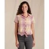 Toad And Co Women's Willet Tie Short Sleeve Shirt - Faded Lilac Tops