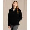 Toad And Co Women's Telluride Sherpa Pullover - Black Tops