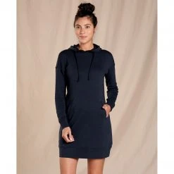 Toad And Co Women's Follow Through Hooded Dress - Big Sky