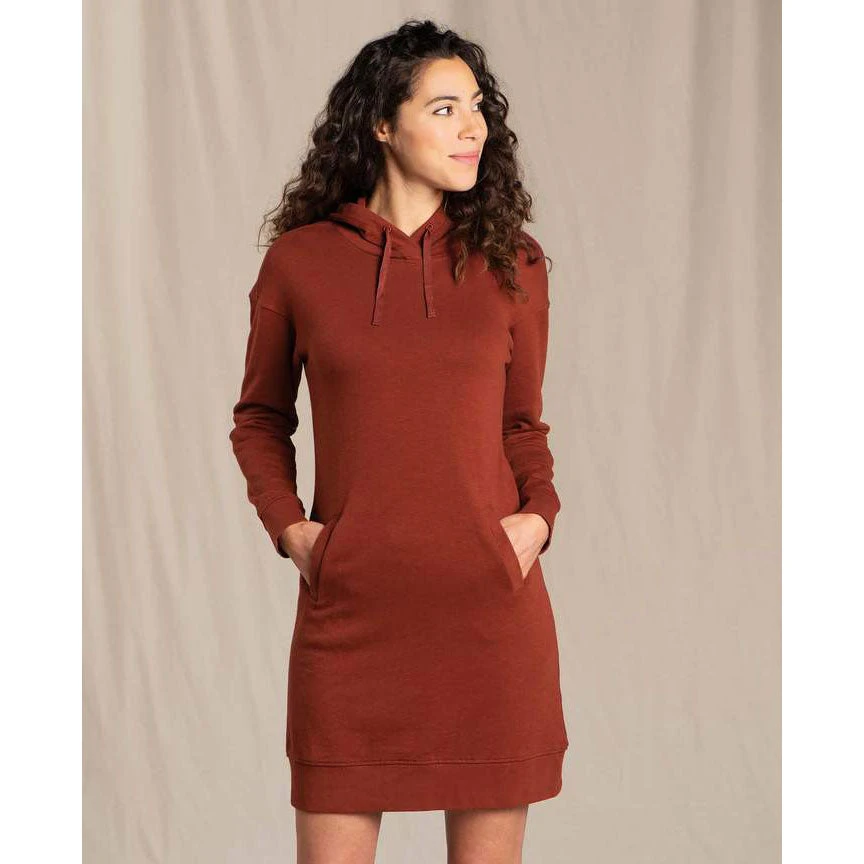 Toad And Co Women's Follow Through Hooded Dress - Manzanita Dresses & Skirts 1 Toad And Co Women's Follow Through Hooded Dress - Manzanita Dresses & Skirts