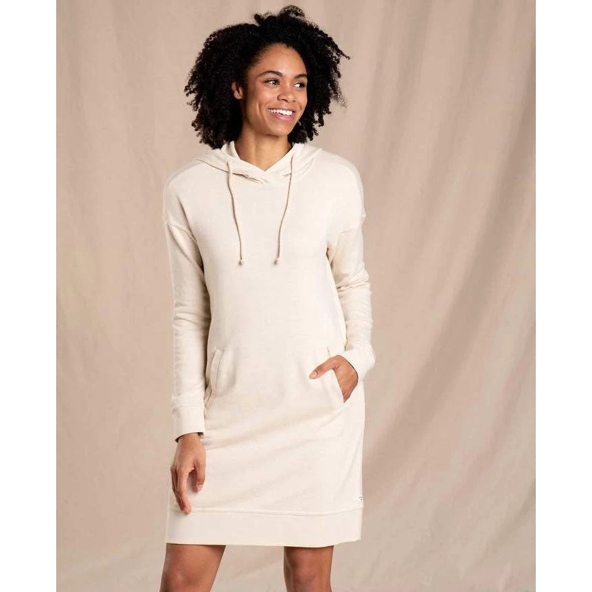 Toad And Co Women's Follow Through Hooded Dress - Oatmeal Dresses & Skirts 1 Toad And Co Women's Follow Through Hooded Dress - Oatmeal Dresses & Skirts
