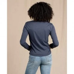 Toad And Co Women's Rose Long Sleeve Tee - True Navy