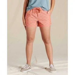 Toad And Co Bottoms Women's Boundless Short - Rust Swell Print