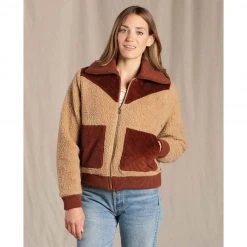 Toad And Co Women's Sespe Sherpa Cord Jacket - London Fog Jackets & Vests