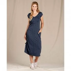 Toad And Co Dresses & Skirts Women's Samba Muse Dress - True Navy Geo Print