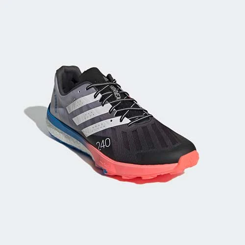 Adidas Shoes Men's Terrex Speed Ultra Trail Running Shoe - Core Black/Crystal White/Turbo - Regular (D) 4 Adidas Shoes Men's Terrex Speed Ultra Trail Running Shoe - Core Black/Crystal White/Turbo - Regular (D)