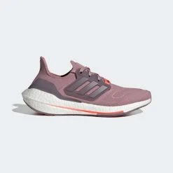 Adidas Shoes Women's Ultraboost 22 Running Shoe - Magic Mauve/Legacy Purple/Turbo - Regular (B)