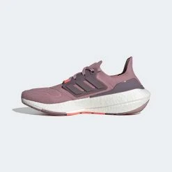 Adidas Shoes Women's Ultraboost 22 Running Shoe - Magic Mauve/Legacy Purple/Turbo - Regular (B)