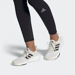 Adidas Women's Ultraboost 21 Running Shoe - Non Dyed/Core Black/Night Flash - Regular (B)