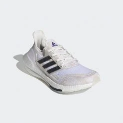 Adidas Women's Ultraboost 21 Running Shoe - Non Dyed/Core Black/Night Flash - Regular (B)