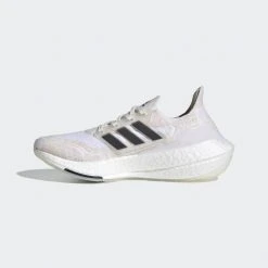 Adidas Women's Ultraboost 21 Running Shoe - Non Dyed/Core Black/Night Flash - Regular (B)