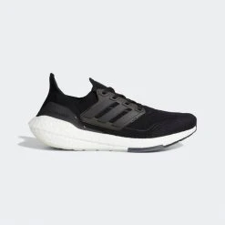 Adidas Shoes Men's Ultraboost 21 Running Shoe - Core Black/Core Black/Grey Four - Regular (D)