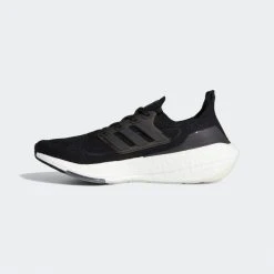 Adidas Shoes Men's Ultraboost 21 Running Shoe - Core Black/Core Black/Grey Four - Regular (D)