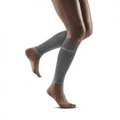 CEP Women's Ultralight Tall Compression Socks - Grey/Light Grey