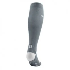 CEP Women's Ultralight Tall Compression Socks - Grey/Light Grey