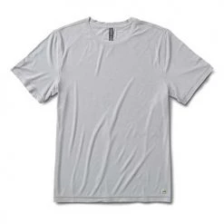 Vuori Tops Men's Strato Tech Tee - Platinum Heather