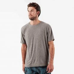 Vuori Apparel Men's Strato Tech T-Shirt - Heather Grey