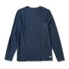 Vuori Men's Long-Sleeve Strato Tech Tee - Navy Heather