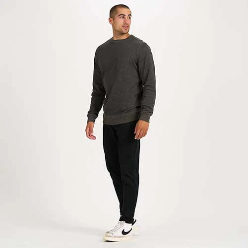 Vuori Tops Men's Jeffreys Pullover - Oregano Heather 4 Vuori Tops Men's Jeffreys Pullover - Oregano Heather