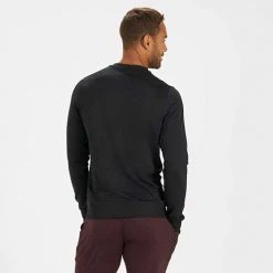 Vuori Apparel Ponto Performance Crew - Black Heather 6 Vuori Apparel Ponto Performance Crew - Black Heather