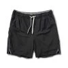Vuori Trail Short - Black/Heather Grey Stripe Apparel