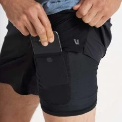 Vuori Men's Course Run Short - Black