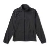 Vuori Men's Venture Track Jacket - Black Linen Texture Apparel
