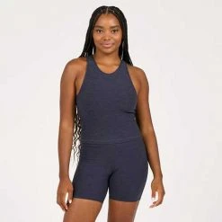 Vuori Tops Women's Elevation Plyo Tank - Midnight Heather