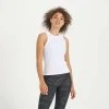 Vuori Women's Sunrise High Neck Tank - White
