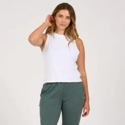 Vuori Tops Women's Energy Top - White