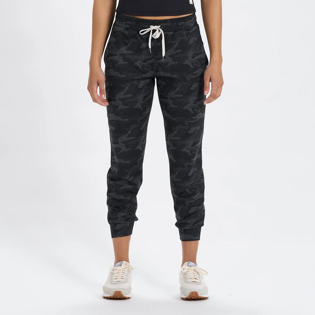 Vuori Bottoms Women's Performance Jogger - Black Camo 1 Vuori Bottoms Women's Performance Jogger - Black Camo
