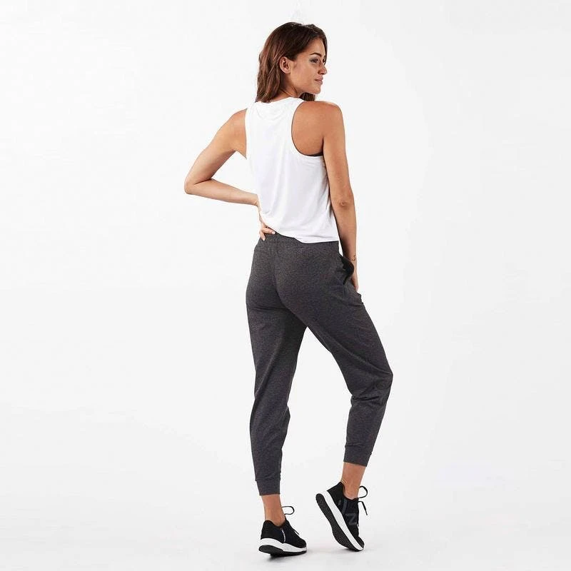 Vuori Women's Performance Jogger - Charcoal Heather 3 Vuori Women's Performance Jogger - Charcoal Heather