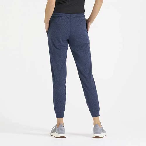 Vuori Women's Performance Jogger - Navy Heather Bottoms 3 Vuori Women's Performance Jogger - Navy Heather Bottoms