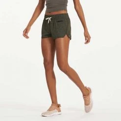 Vuori Bottoms Women's Clementine Short - Oregano Slub