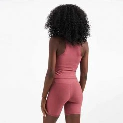 Vuori Women's Elevation Plyo Tank - Desert Rose Heather