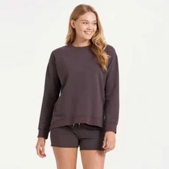 Vuori Women's Laguna Oversized Crew - Quartz