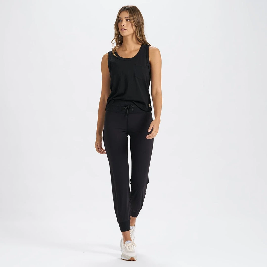 Vuori Bottoms Women's Daily Jogger - Black 4 Vuori Bottoms Women's Daily Jogger - Black