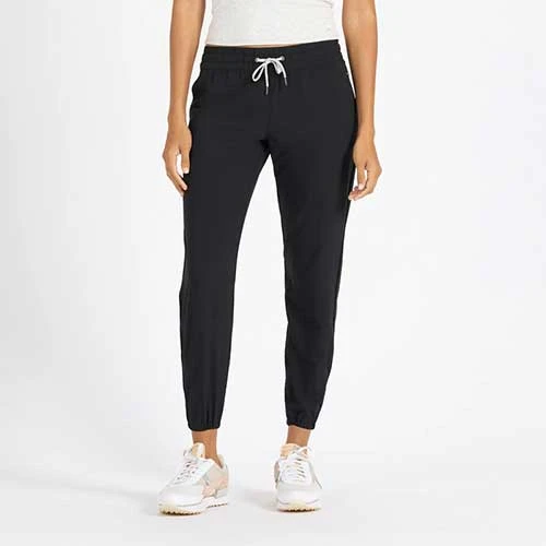 Vuori Women's Weekend Jogger - Black Bottoms 1 Vuori Women's Weekend Jogger - Black Bottoms