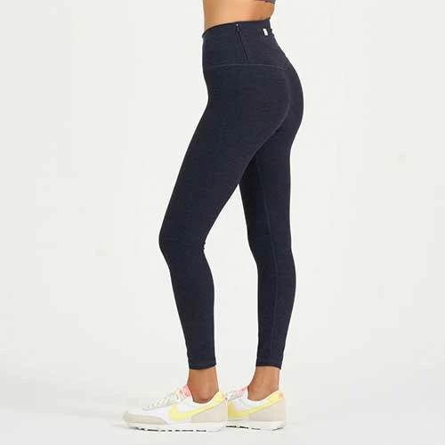 Vuori Women's Clean Elevation Legging - Midnight Heather 3 Vuori Women's Clean Elevation Legging - Midnight Heather