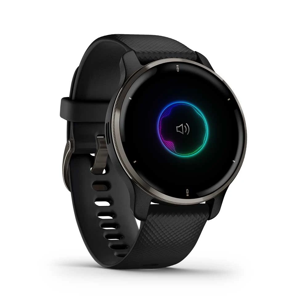 Garmin Venu 2 Plus Watch - Black/Slate Run 5 Garmin Venu 2 Plus Watch - Black/Slate Run